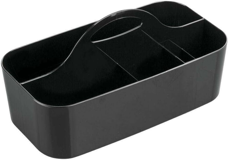 FINANCIALLY LIT Shower Caddy Tote Organizer - Large Black