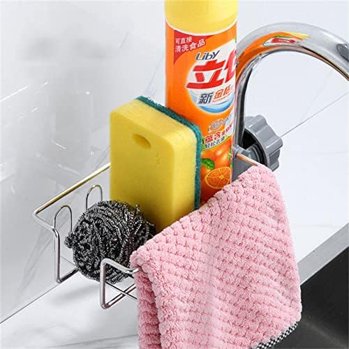 Xbiez Shower Caddy with Sponge Holder for Kitchen Sink