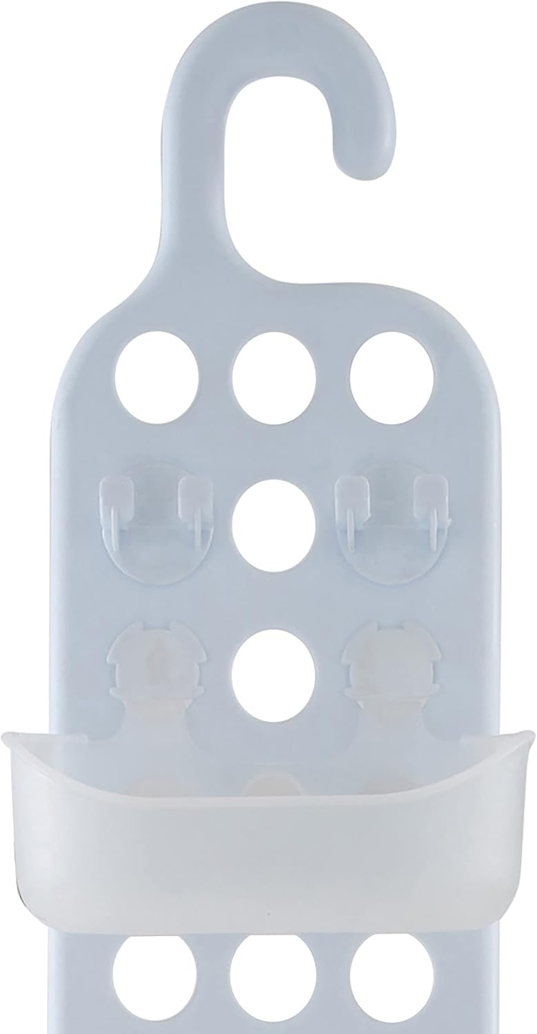 Bath Bliss 3 Tier Adjustable Shelves Shower Caddies in White