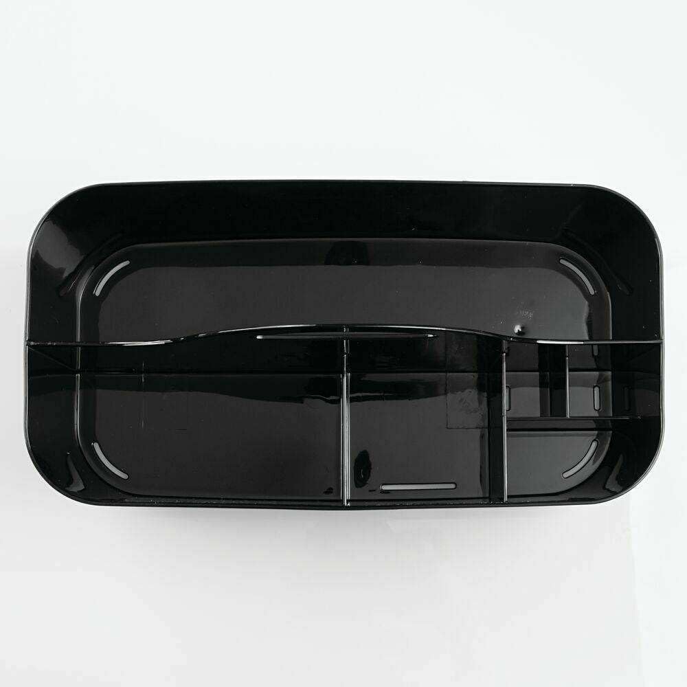 FINANCIALLY LIT Shower Caddy Tote Organizer - Large Black