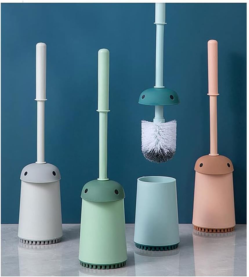 YYDS Toilet Brush with Holder and Lid