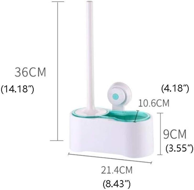 SPOUR Wall Mounted Toilet Brush with Holder