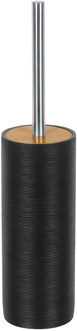 Kyoto Bamboo Toilet Brush Holder 1575 x 354 Black