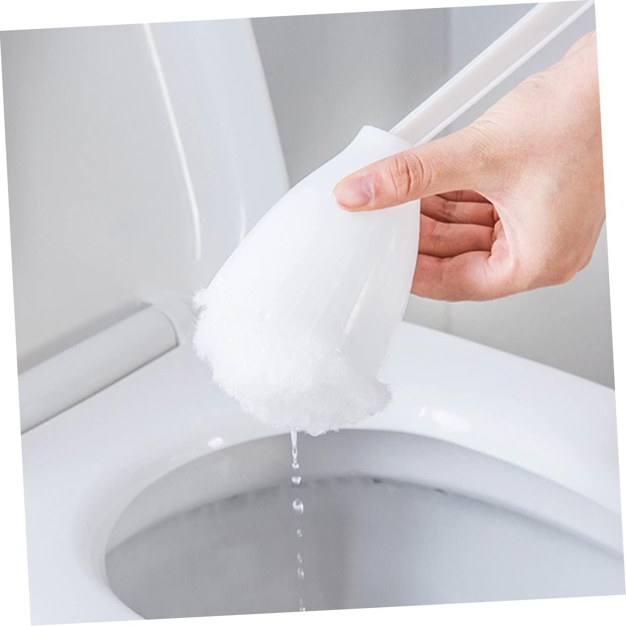 Alipis 5pcs Toilet Brush Set with Holder