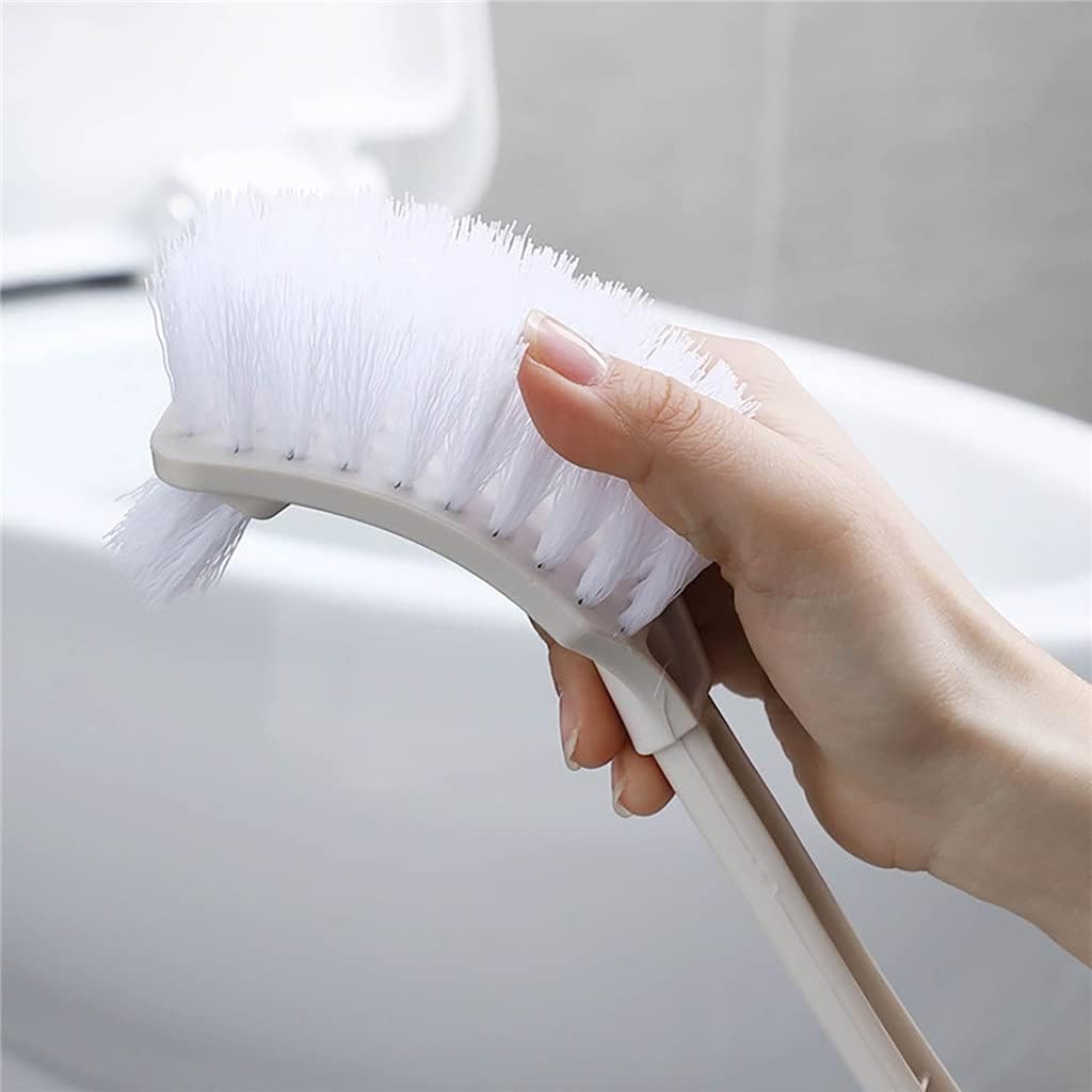 NOLLAM Thick Plastic Toilet Brush with Holder
