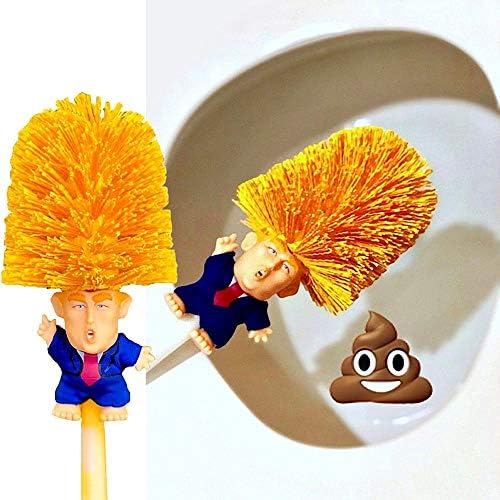 Toilet Brush Gag Gift with Holder