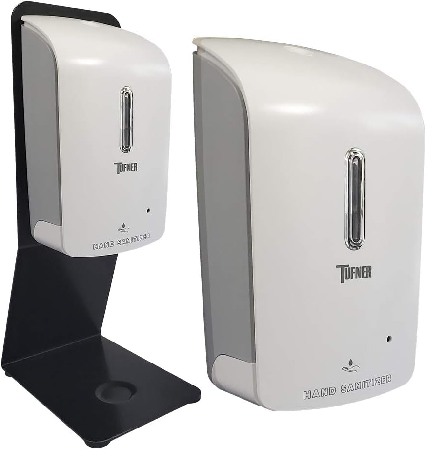 Optima Scale Hands-Free Sanitizer Dispenser Stand - Made in USA