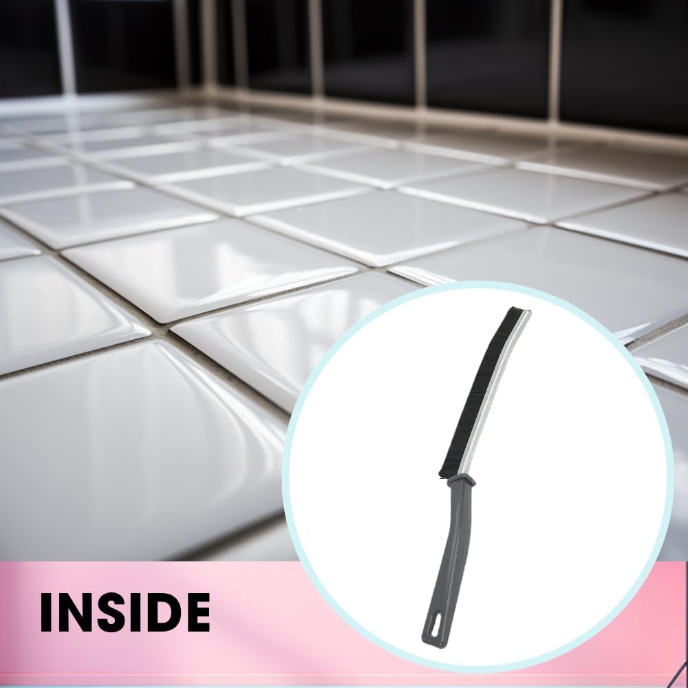 3 Piece Multipurpose Small Brush Set for Grout and Tile