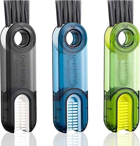 HROY Toilet Brush and Holder Set - 3 in 1 Cleaning Tool