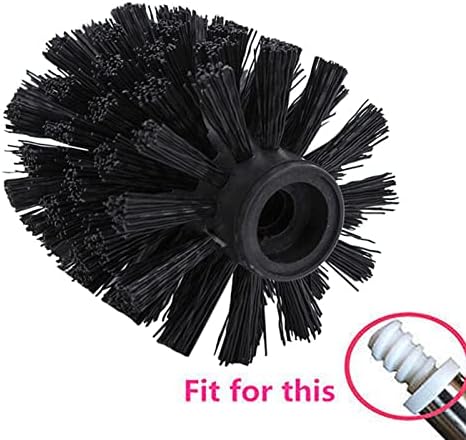 Universal Toilet Bowl Brush Head with Sturdy Bristles for Deep Cleaning