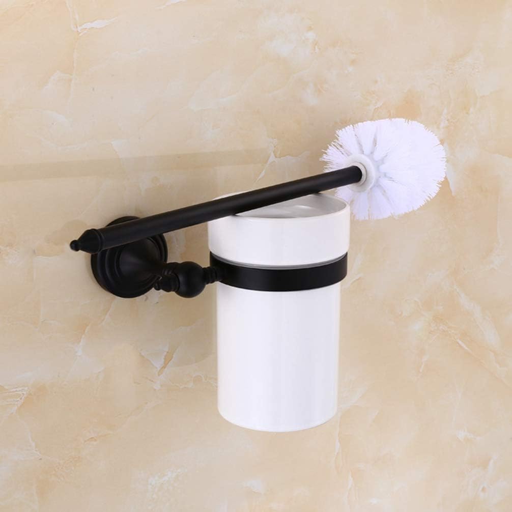 LUDSUY Retro Copper Toilet Brush Holder