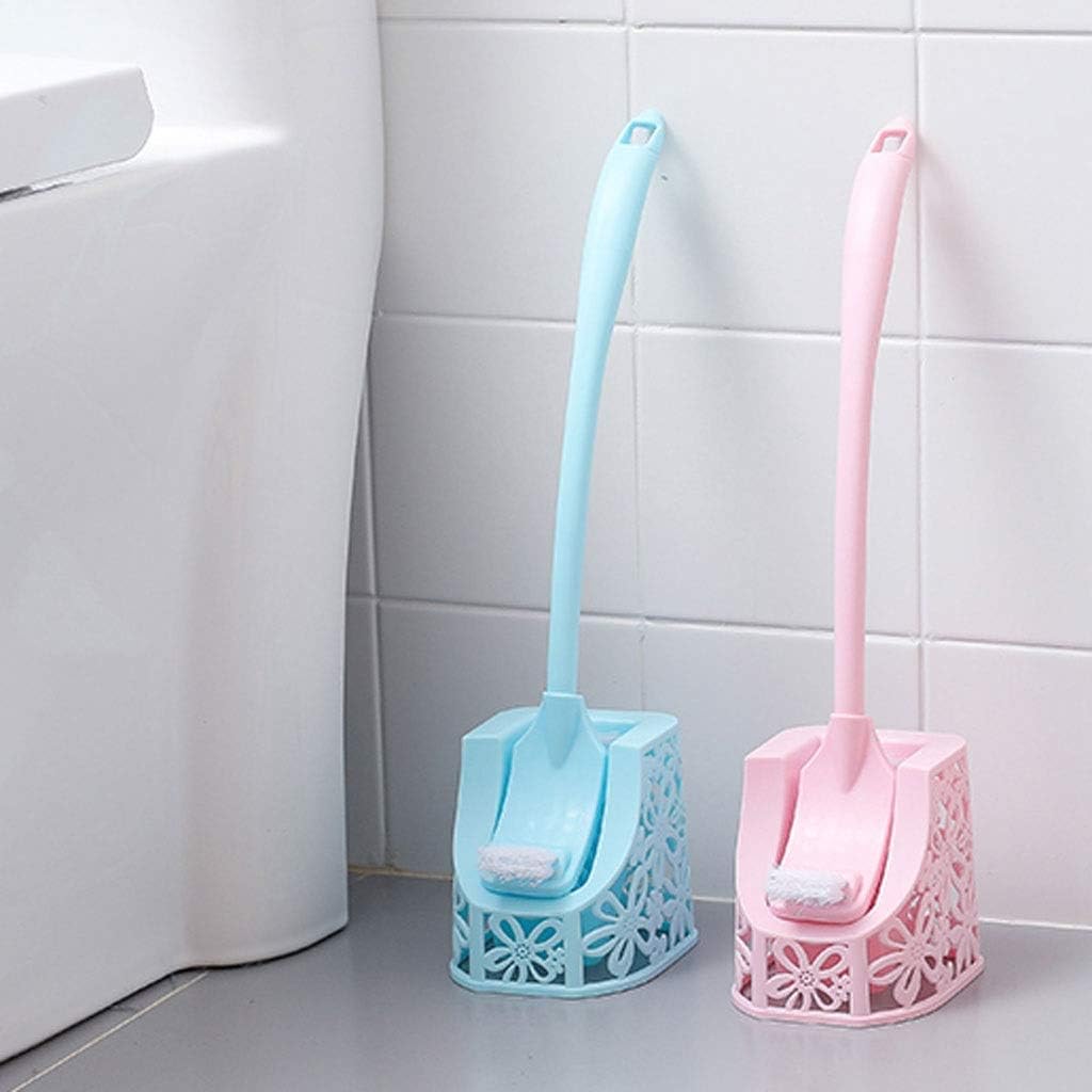 SPOUR Toilet Brush Holder Set with Long Handle Brush