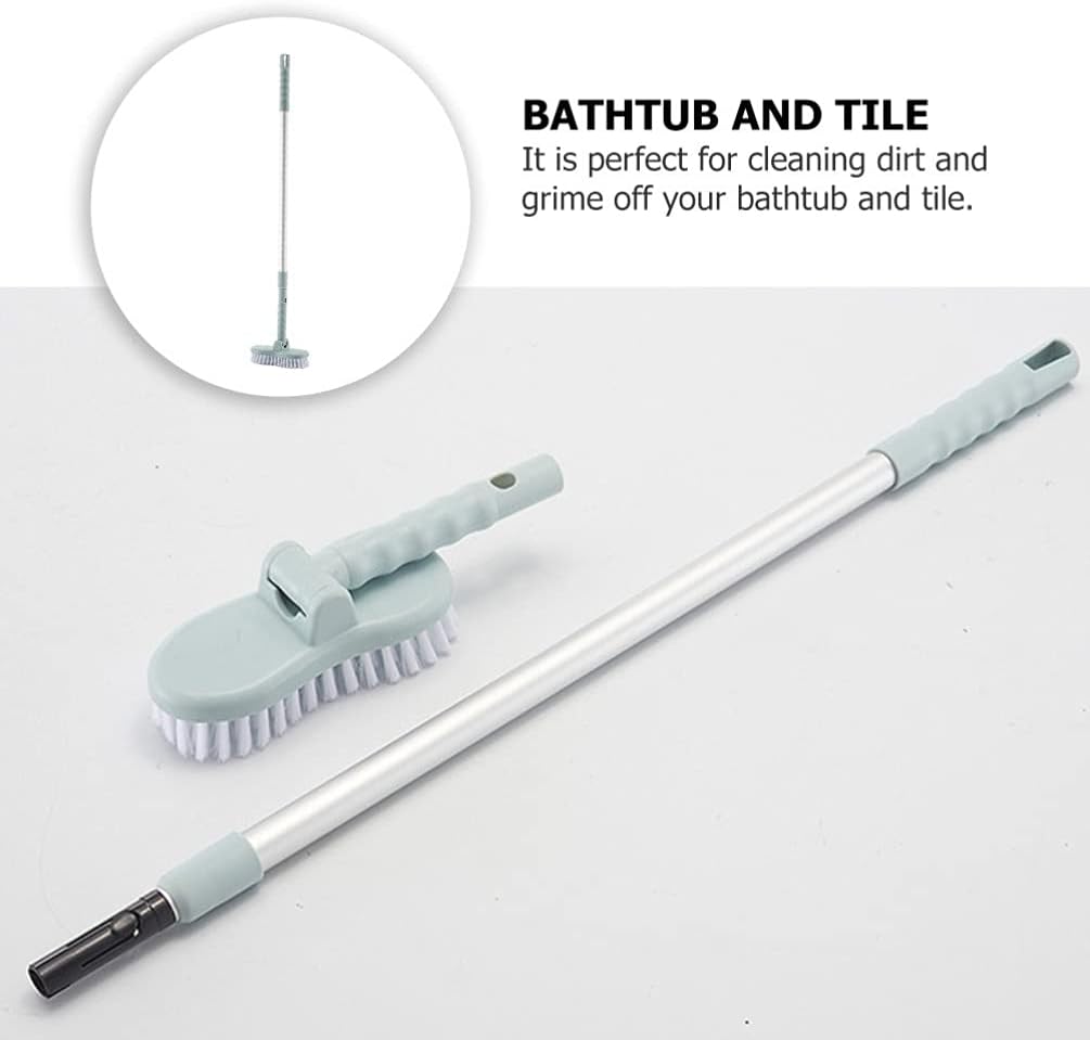 Baluue 1pc Toilet Cleaning Brush with Long Handle