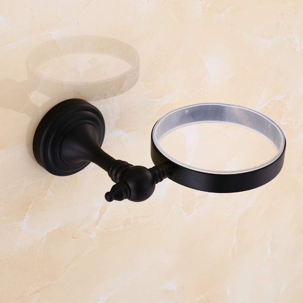 LUDSUY Retro Copper Toilet Brush Holder