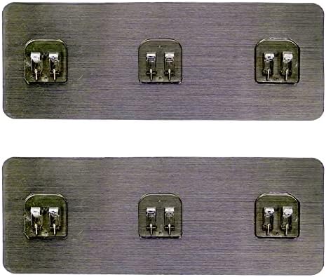 Casaphoria Shower Caddy 2 Pack - Adhesive Hooks Rustproof Stainless Steel