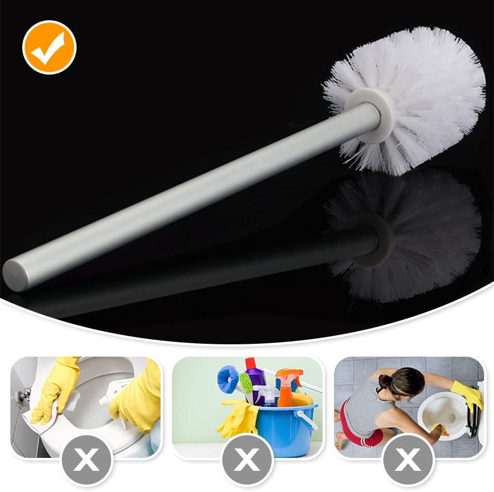 Replacement Toilet Brush Head for 15-16mm Rods