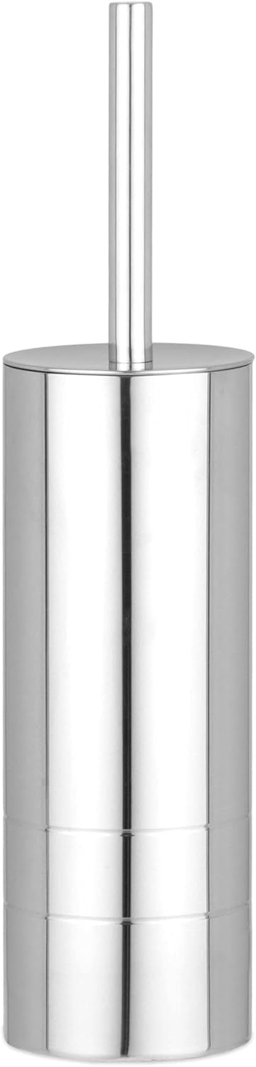 Classic Toilet Brush Holder Gloria Silver