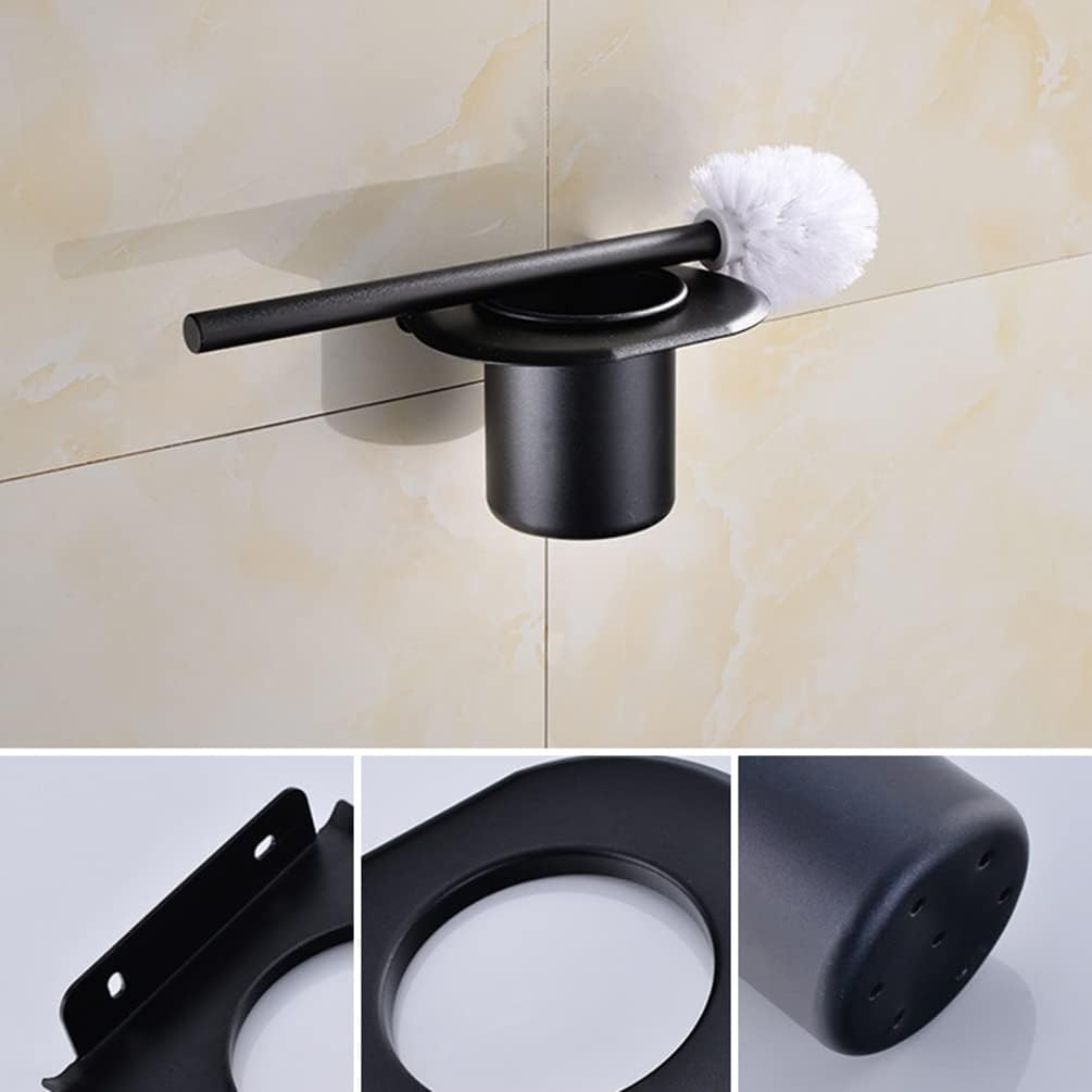 DECHOUS Sturdy Aluminum Toilet Brush Holder