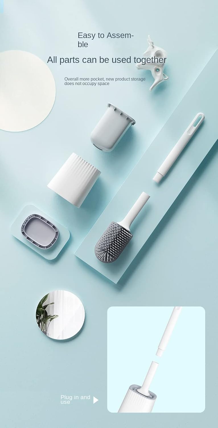 Untlane Toilet Brush and Holder Set