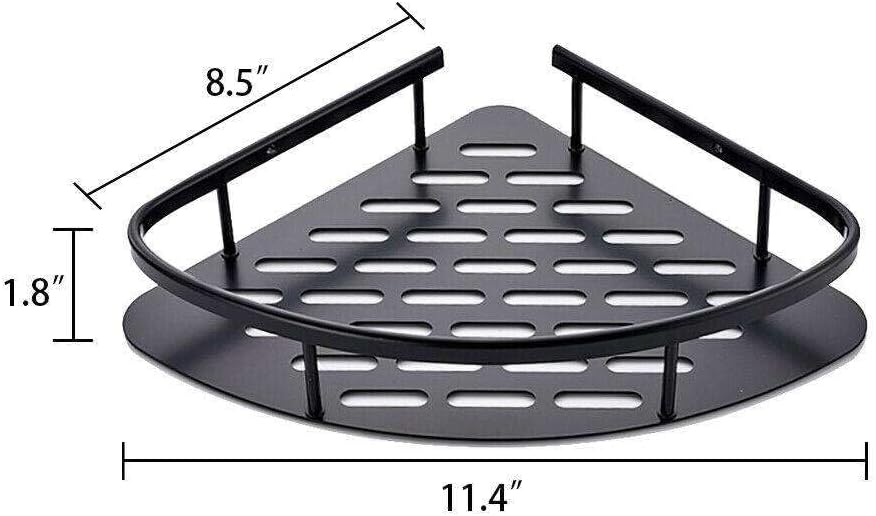 FINANCIALLY LIT Shower Corner Wall Shelf Organizer