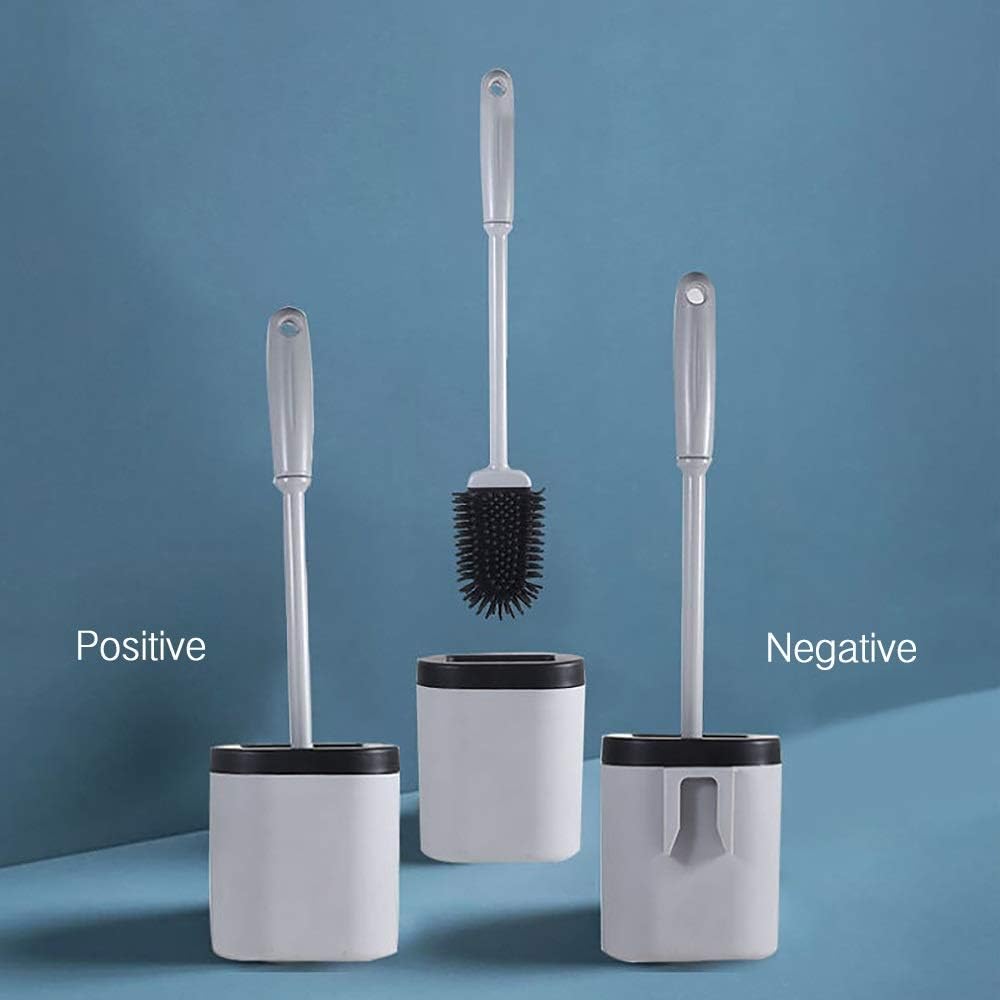 SPOUR Toilet Brush with Quick Drying Holder Set 1