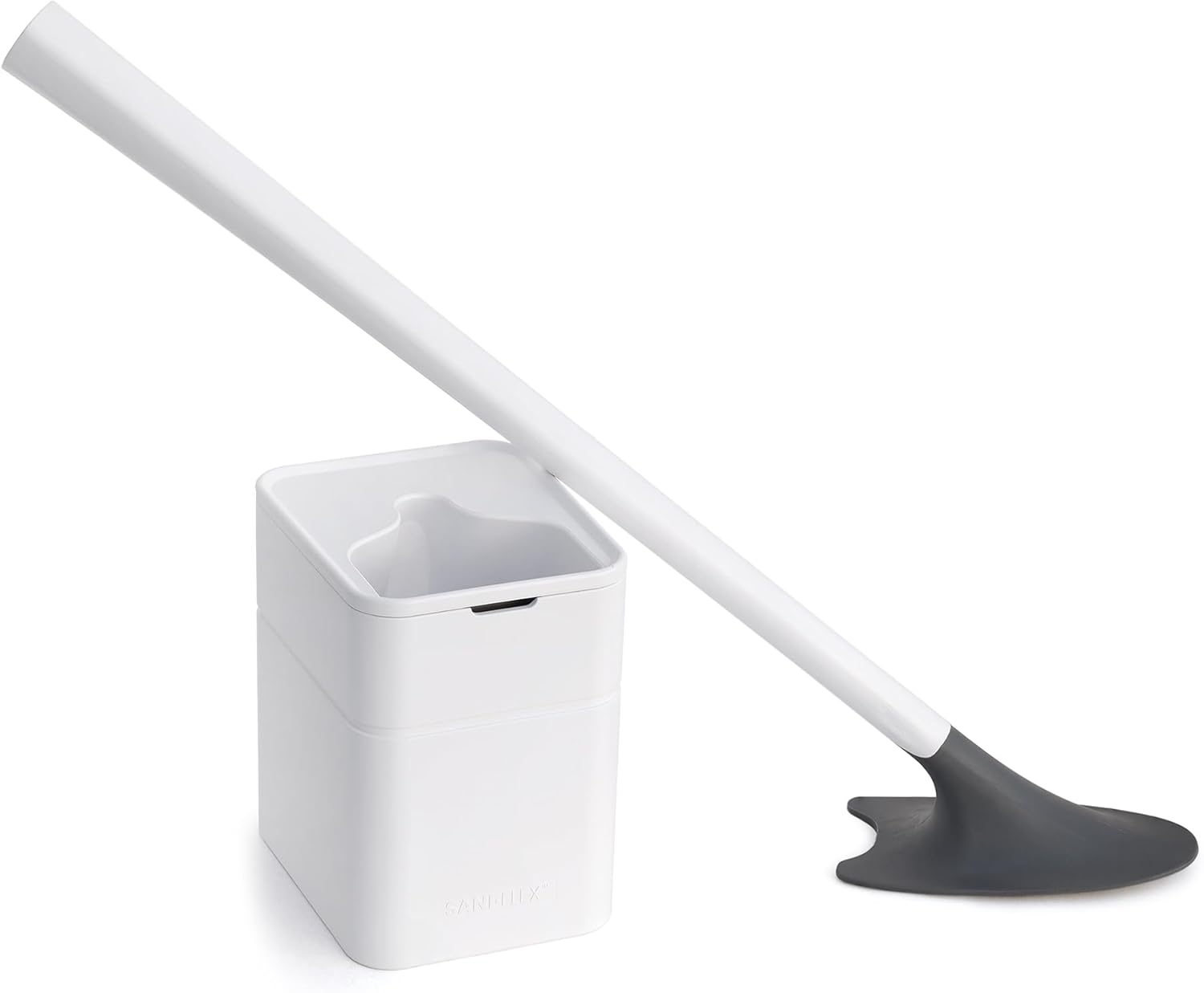 Broombi Sani-Flex Toilet Brush with Drip-Less Holder