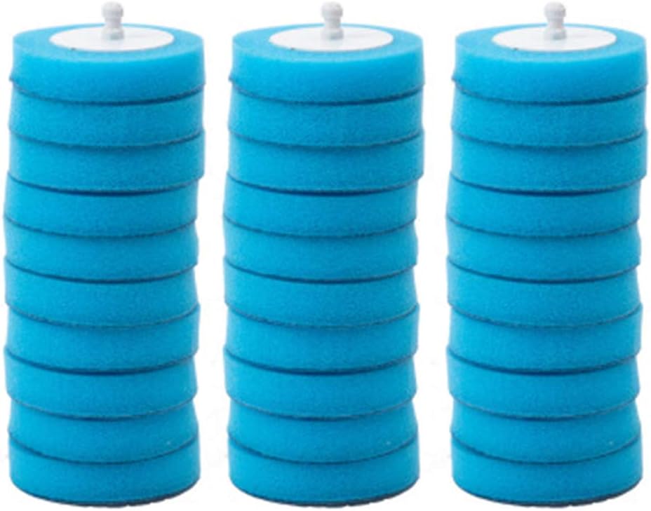 Leying Disposable Toilet Wand Cleaning System 30 Brush Heads
