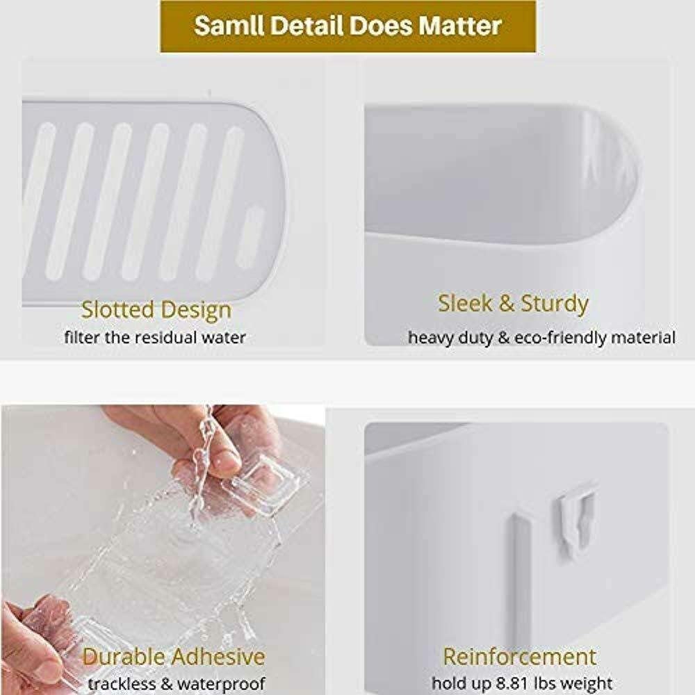 FINANCIALLY LIT Shower Caddy Basket Organizer 1