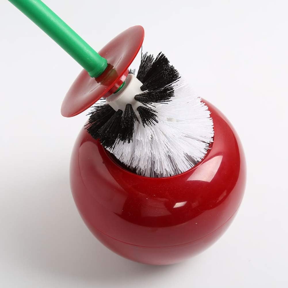 Yamalans Cherry Shaped Toilet Brush with Holder 1