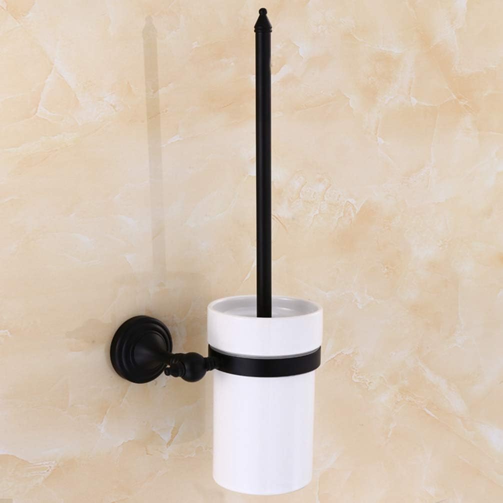LUDSUY Retro Copper Toilet Brush Holder