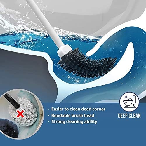 SPOUR Toilet Brush Holder Set with Long Handle