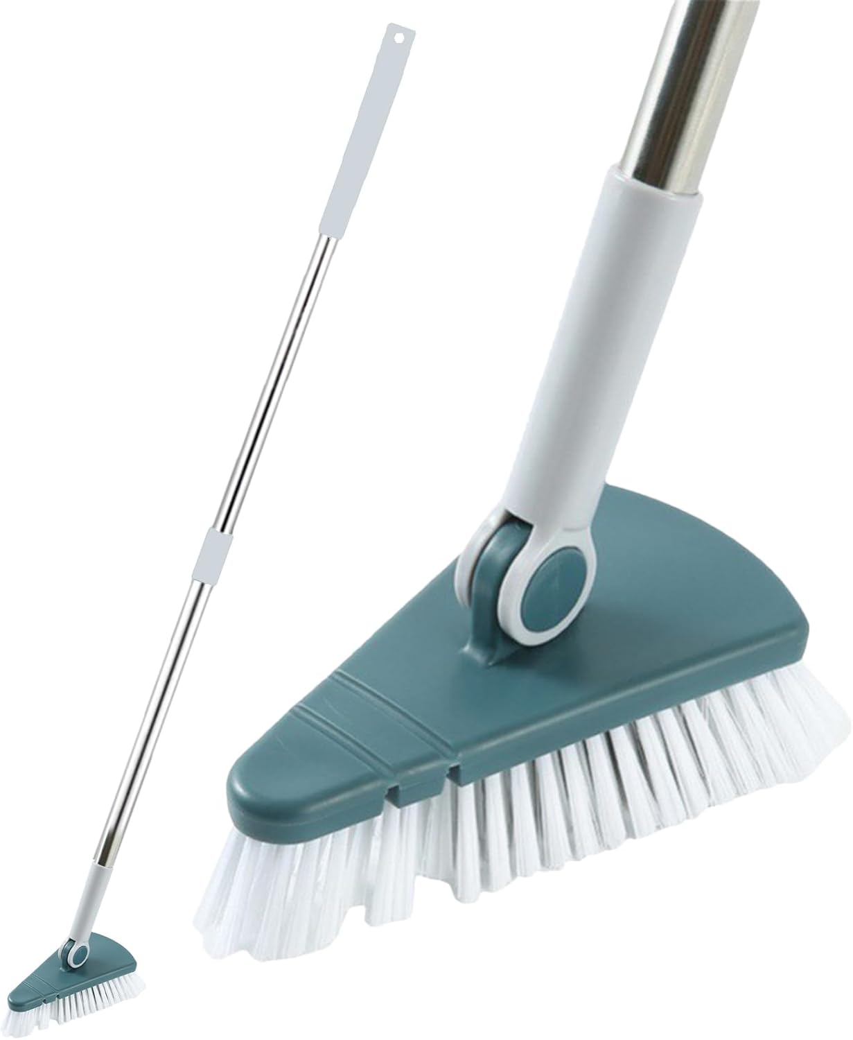 CENRF Tub Scrubber with Long Handle for Bathroom Cleaning