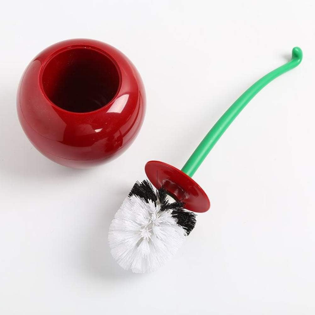 Yamalans Cherry Shaped Toilet Brush with Holder 1