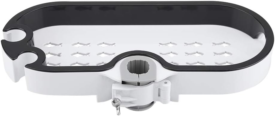 Adjustable Shower Caddy Shelf with Soap Dish Holder
