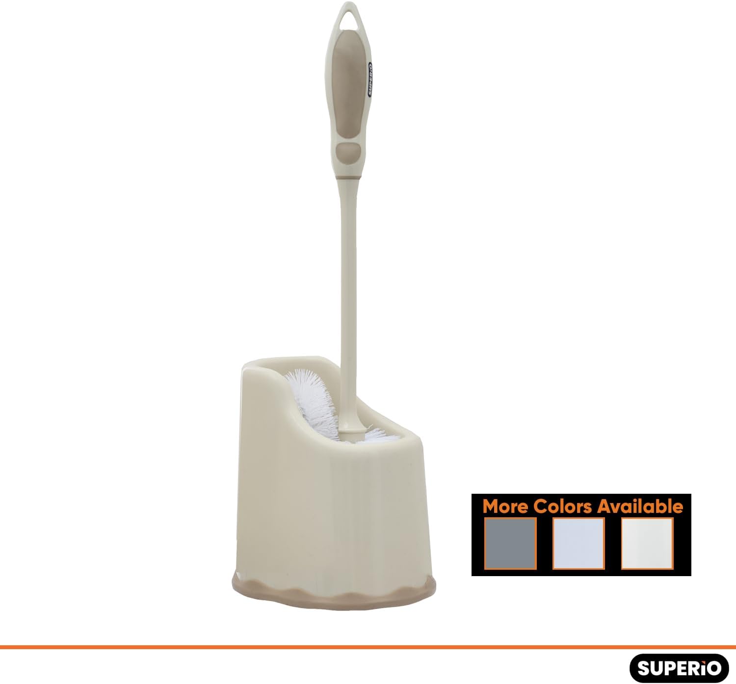 Superio Toilet Brush and Holder 2 Pack 1