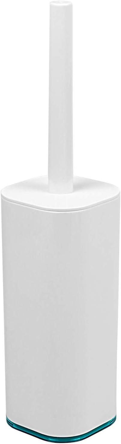 Locco Decor White Acrylic Toilet Brush