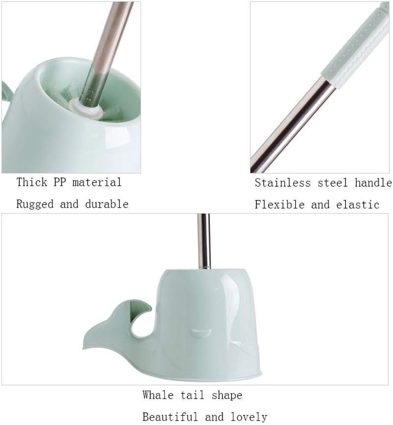 SPOUR Whale Shape Toilet Brush Set