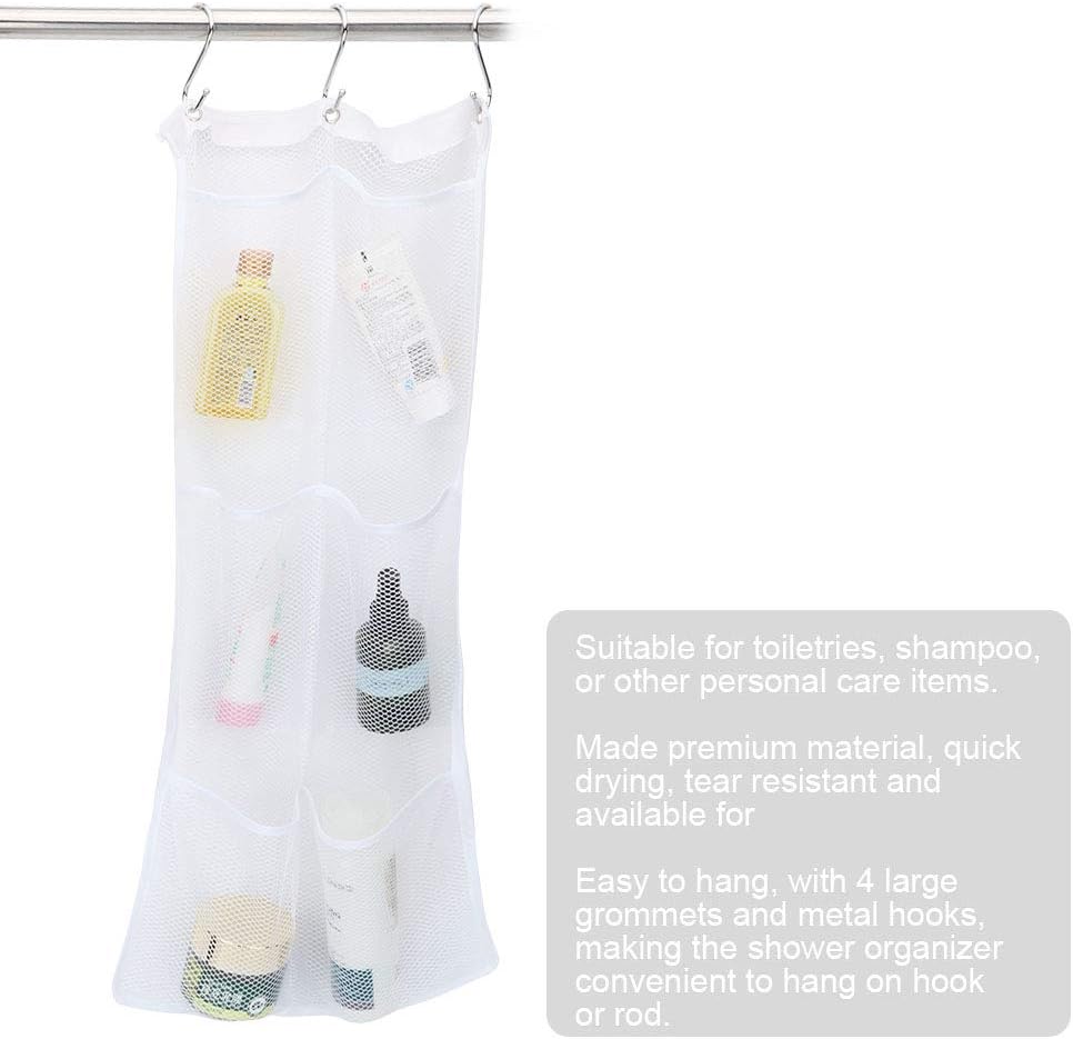 Hilitand Shower Caddy with Large Pockets