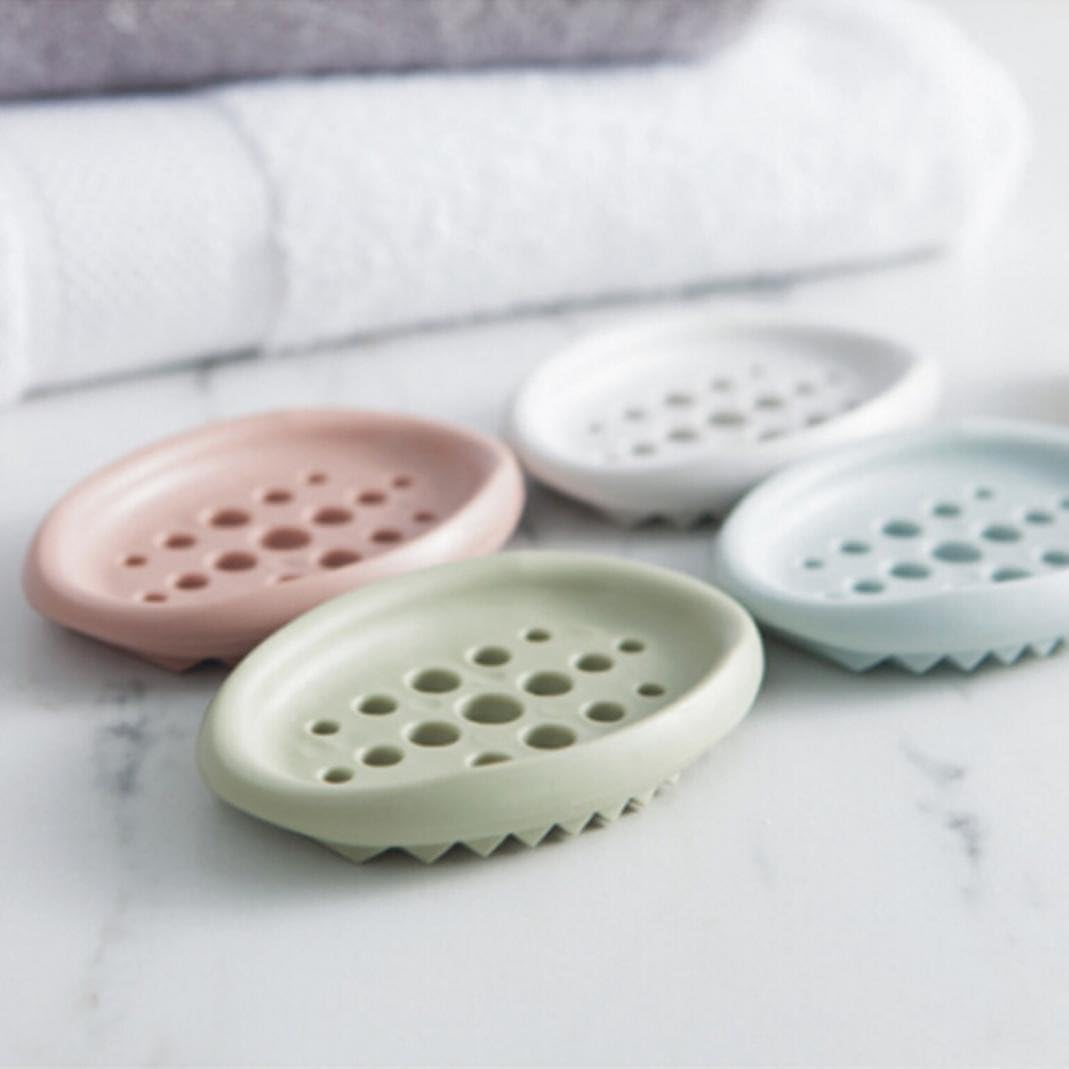 Durable Soap Holder with Drainage Holes for Home and Travel Use