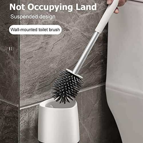 TPR Toilet Brush Wall-Mounted Floor-Standing Tool 1