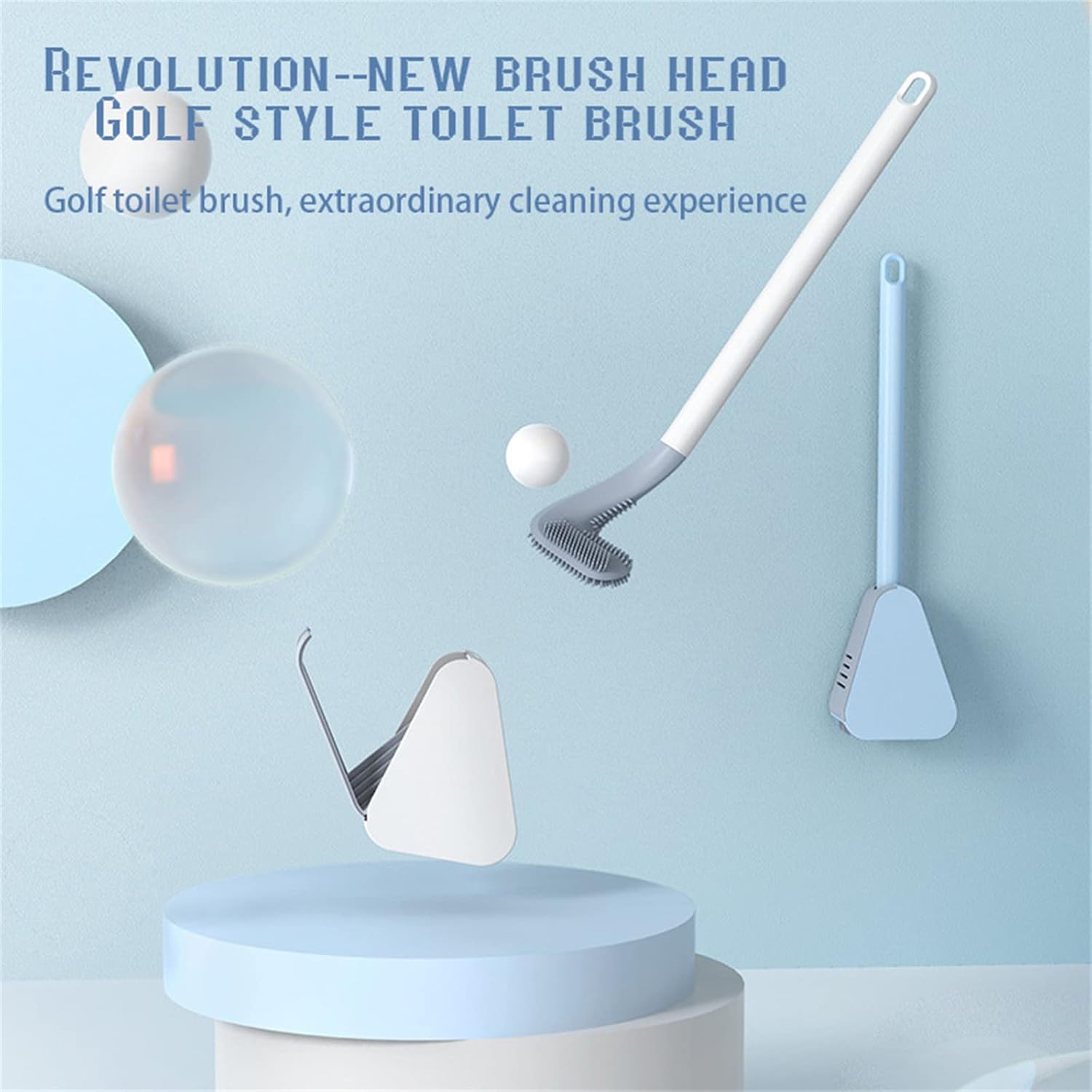 Homezo Golf Toilet Brush and Holder Set