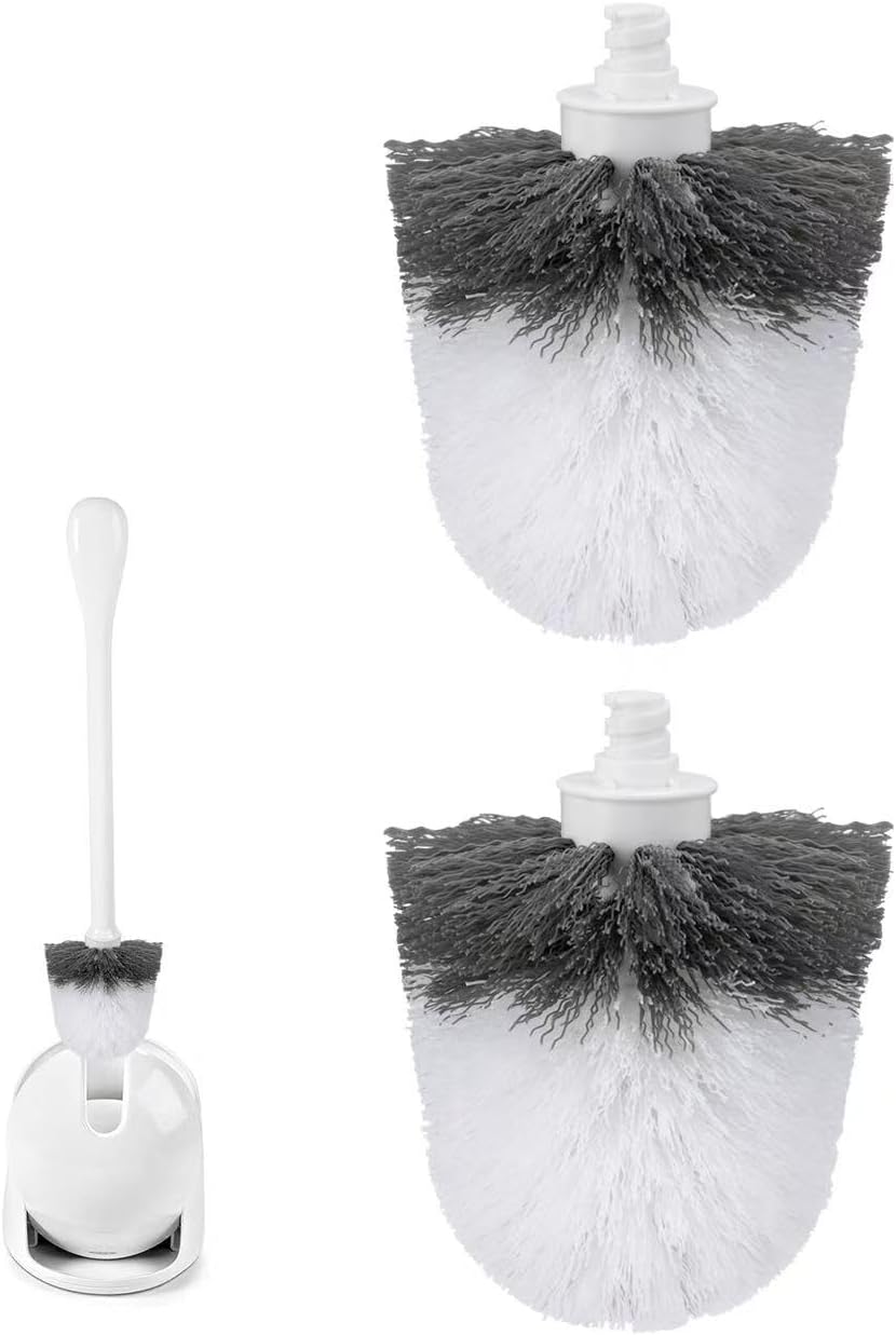 TEITEAI 2 Pack Toilet Brush Replacement Heads for OXO