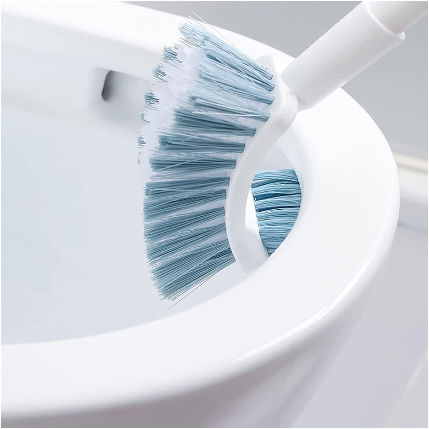UNNS Toilet Brush with Holder Blue