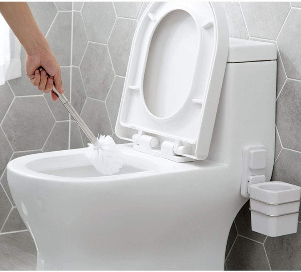 SPOUR Toilet Brush Holder with Base White 37cm