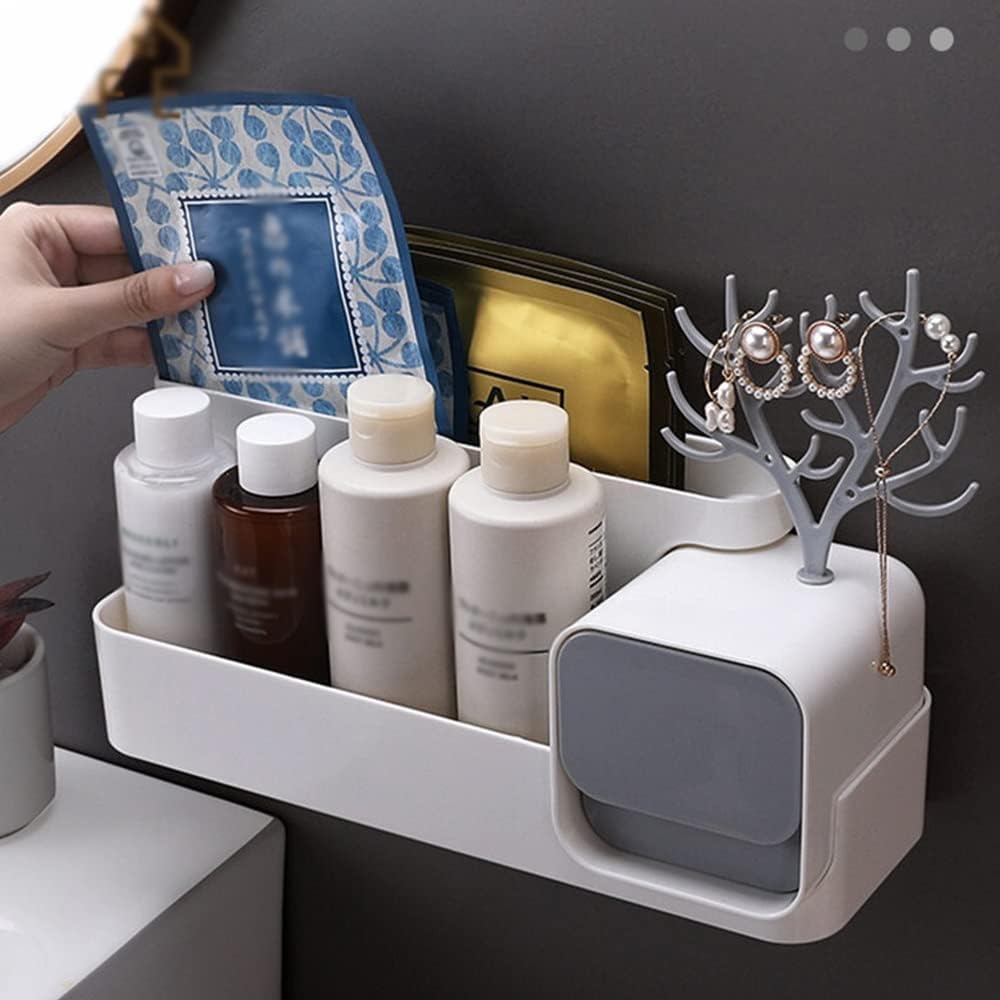 ANNBKA Wall Mount Shower Caddy with Drawer