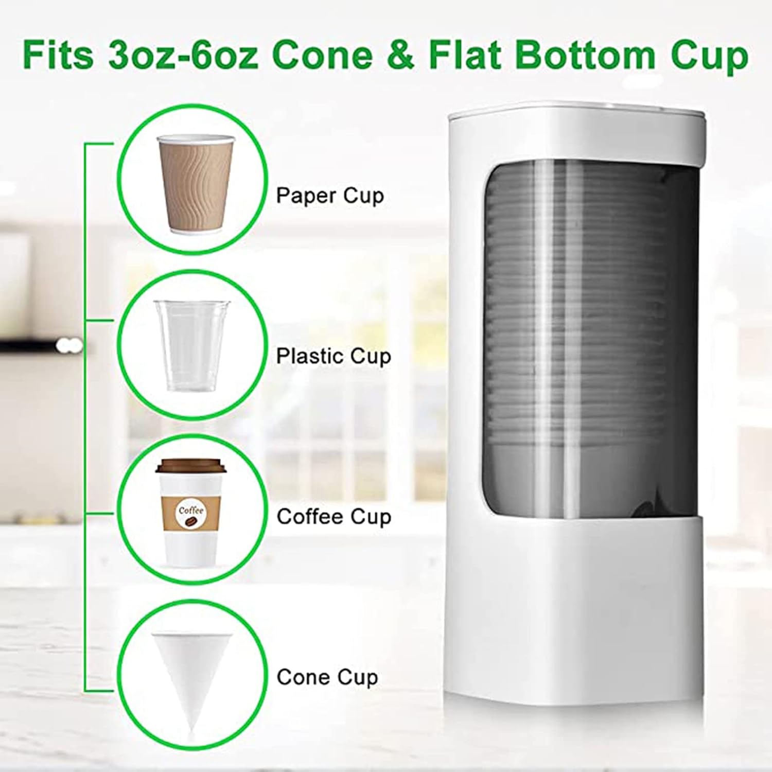 Yiwula Pull Type Cup Dispenser Wall Mount