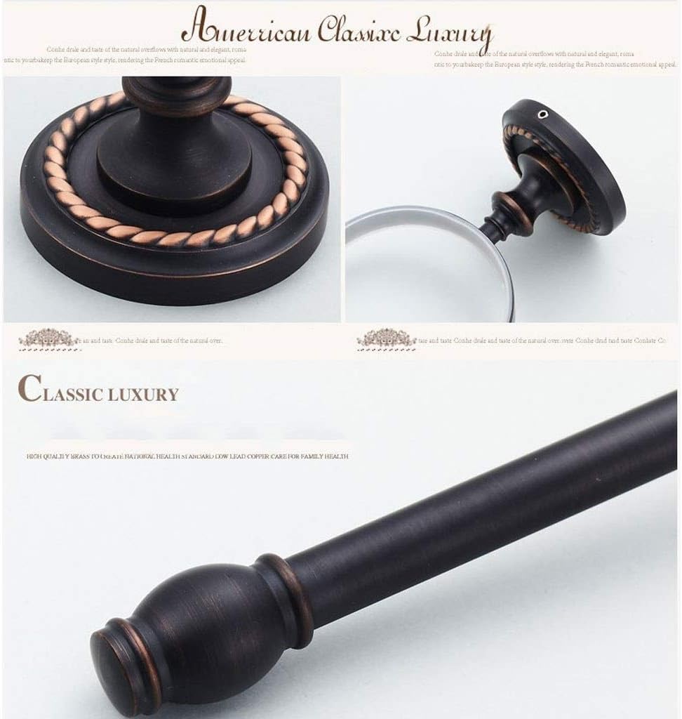 SPOUR Toilet Brush Holder Brass Carving Retro Design