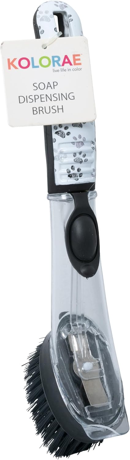 KOLORAE Soap Dispensing Brush with Scraper