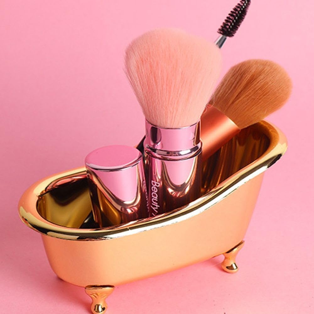 Mini Bathtub Storage Box with Gold Plating 1