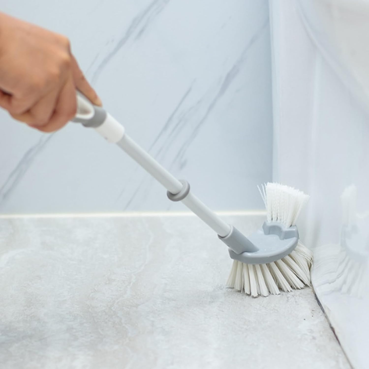 Vansza Toilet Brush with Holder Deep Cleaning Set for Bathroom